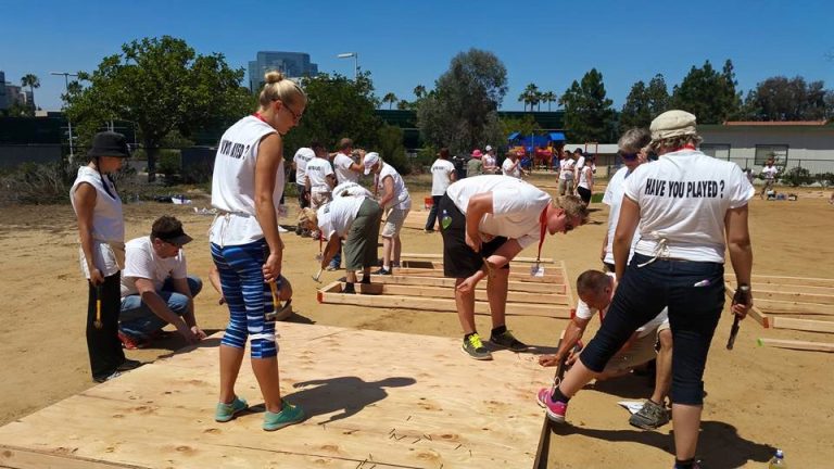 Building homes for Project Mercy